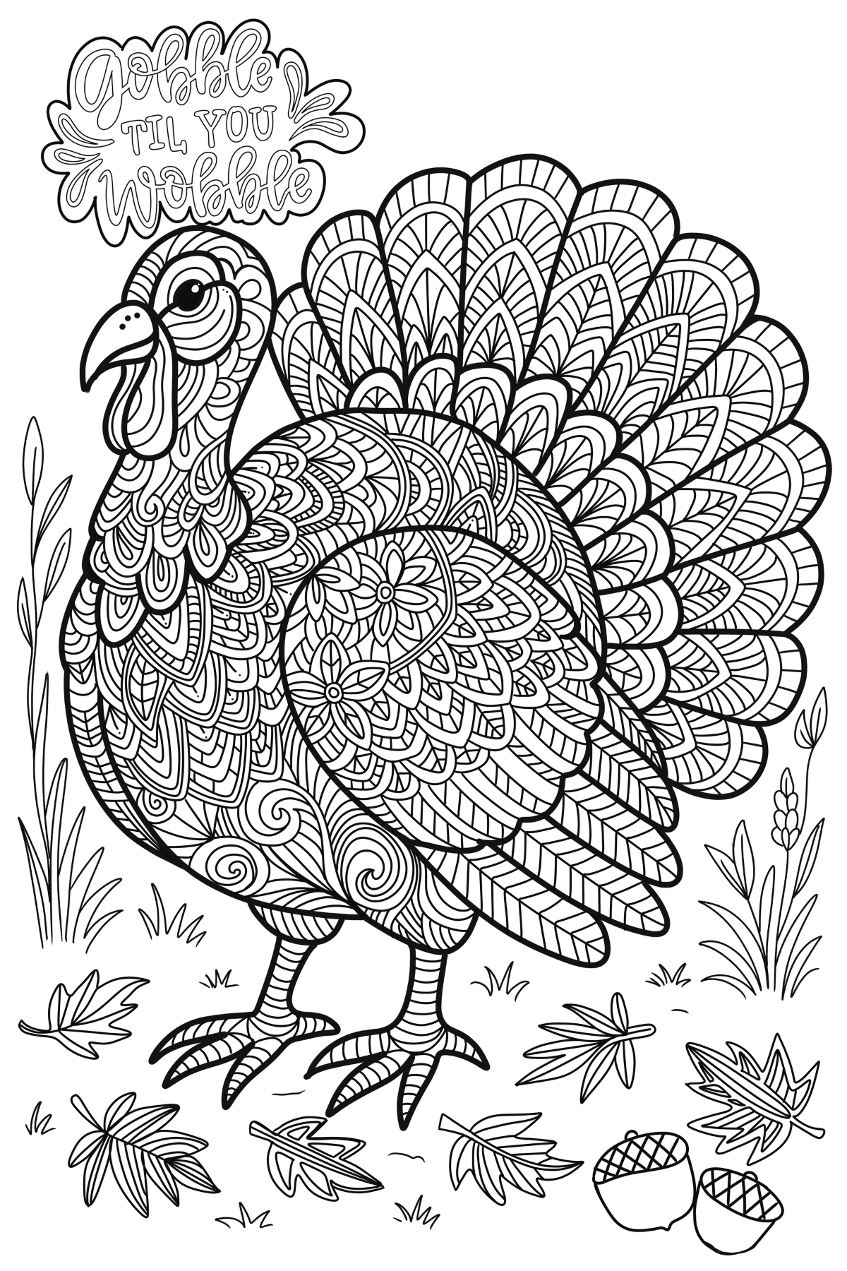 Thanksgiving gobble til you wobble